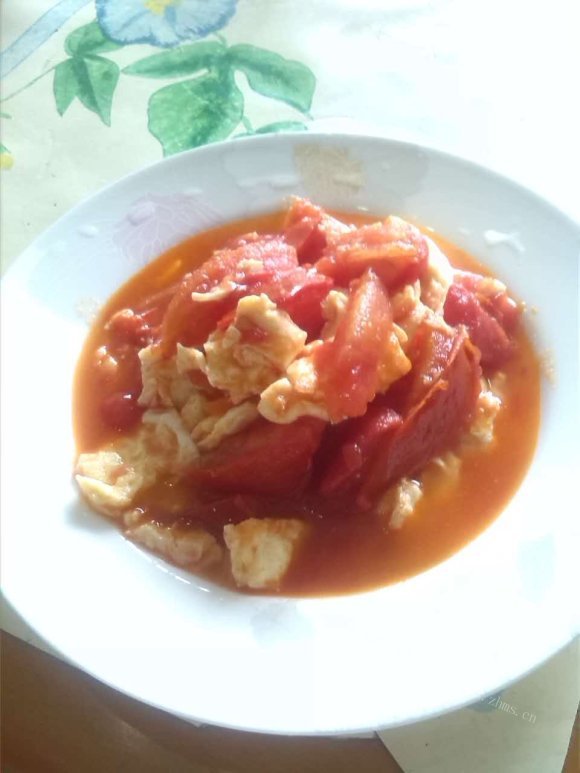 美味营养的番茄炒蛋