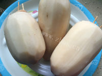 美味的红枣莲子糯米藕做法图解5)