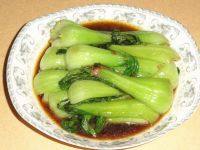 家常菜肉炒油菜
