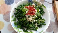 家常炝拌豇豆做法图解9)