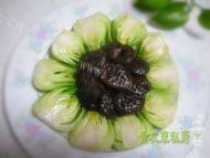 家常菜香菇上海青