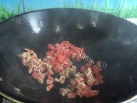 家常牛肉炒韭菜做法图解3)