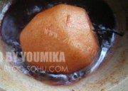 美味的红酒香梨做法图解2)