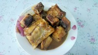 家常菜红烧咸鱼