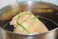 家常菜葱油鸡做法图解3)