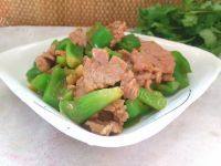 味道不错的青椒炒牛肉