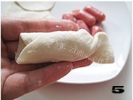 美味的糖果台式小烤肠做法图解5)