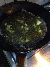 家常雪菜豆瓣汤做法图解6)