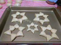 回味无穷的圣诞树面包做法图解13)