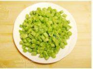 开胃的榄菜肉末四季豆做法图解2)