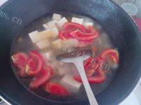 美味的番茄豆腐汤做法图解8)