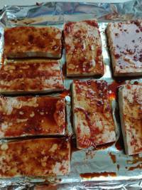 鲜美可口的烤豆腐做法图解3)