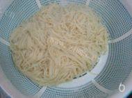 美食肉丝炒面做法图解4)
