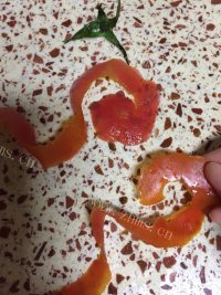 家常菜西红柿花做法图解4)