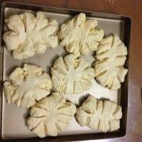 自制椰蓉面包做法图解7)
