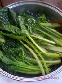 香菇菜芯做法图解1)