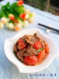 家常菜番茄炒牛肉