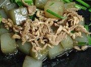 炒凉粉做法图解4)