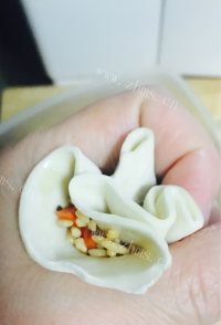 独特的烧麦做法图解5)