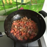 美味的炮仗子汤饭做法图解7)