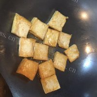 家常菜浇汁豆腐做法图解4)