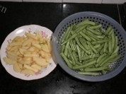 家常菜炒双豆做法图解2)