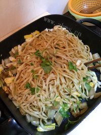 美味的茄子面做法图解19)