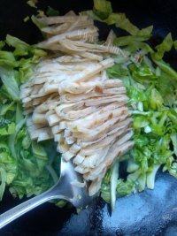 素炒饼丝做法图解8)