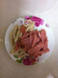 「自创」香菇鸡肉粥做法图解2)