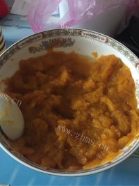 自制白芝麻南瓜饼做法图解2)