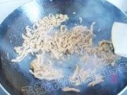 家常菜肉丝小炒做法图解4)