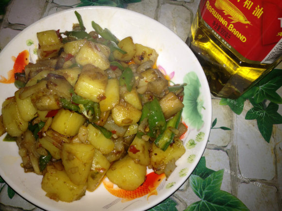 色香味浓的地三鲜