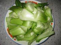 蒜蓉炒油菜做法图解1)