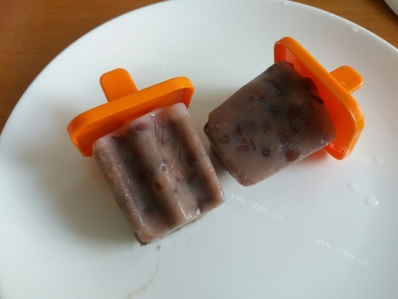 香气浓郁的红豆冰棒