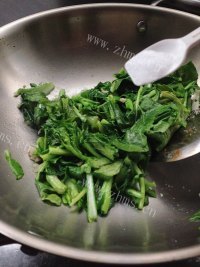 美味蒜香青菜苔做法图解9)