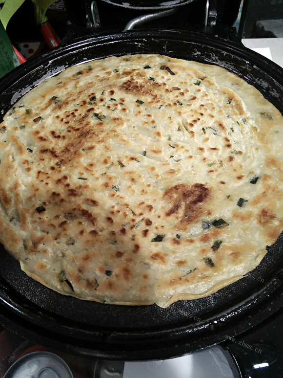珍馐美味的葱油饼