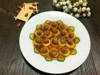 热腾腾的玉子豆腐蒸肉丸做法图解6)