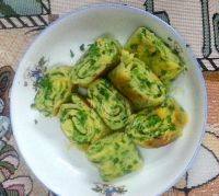 自制韭菜鸡蛋饼