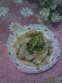 家常菜脆炒山药