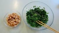 美味龙利鱼韭菜锅贴做法图解3)