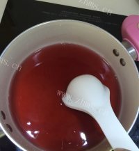 我的多彩果粒布丁做法图解7)