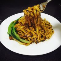 玉盘珍馐的炸酱面做法图解14)