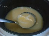 美味的山药玉米粥做法图解6)