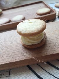 零食乳酪夹心饼干做法图解11)