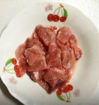 垂涎欲滴的青椒炒肉做法图解1)