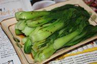 家常菜白灼小棠菜