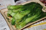家常菜白灼小棠菜