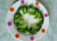 家常菜虾仁西兰花做法图解11)