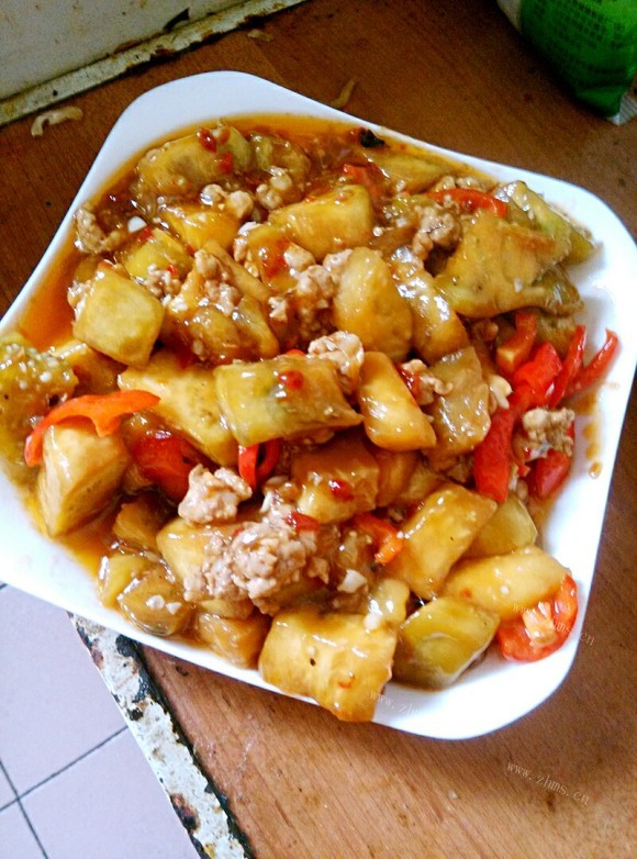 回味无穷的肉末茄子