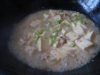 清爽的肉末烧豆腐